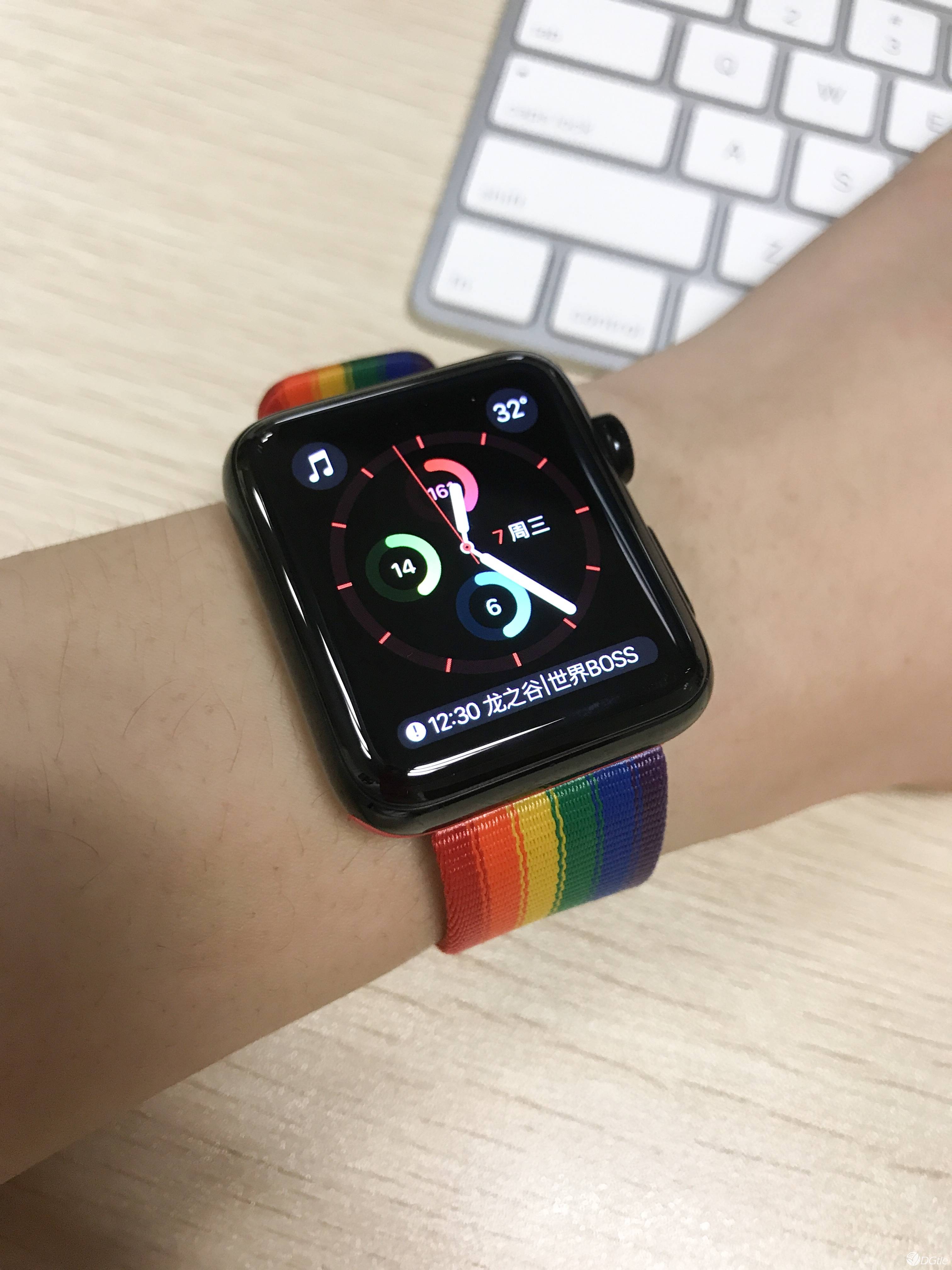 苹果手机表带彩虹版iwatch彩虹表带含义-第1张图片-太平洋在线下载